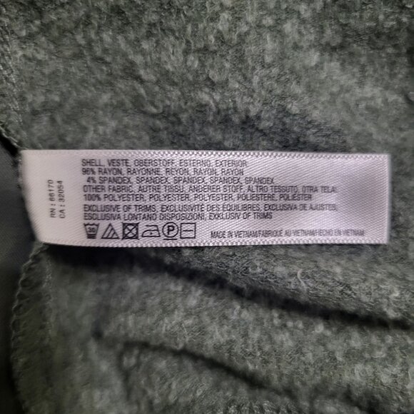 saturday sunday by Anthropologie Small Womens Dress Green Cowl Neck 3/4 Sleeve - Picture 10 of 10